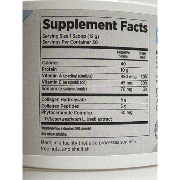 Melaleuca Vitality for Life Collagen Boost Powder with Ceramides Unflavored - Picture 6 of 9